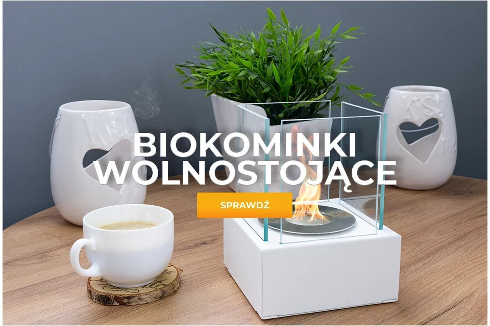 Biokominki wolnostojące